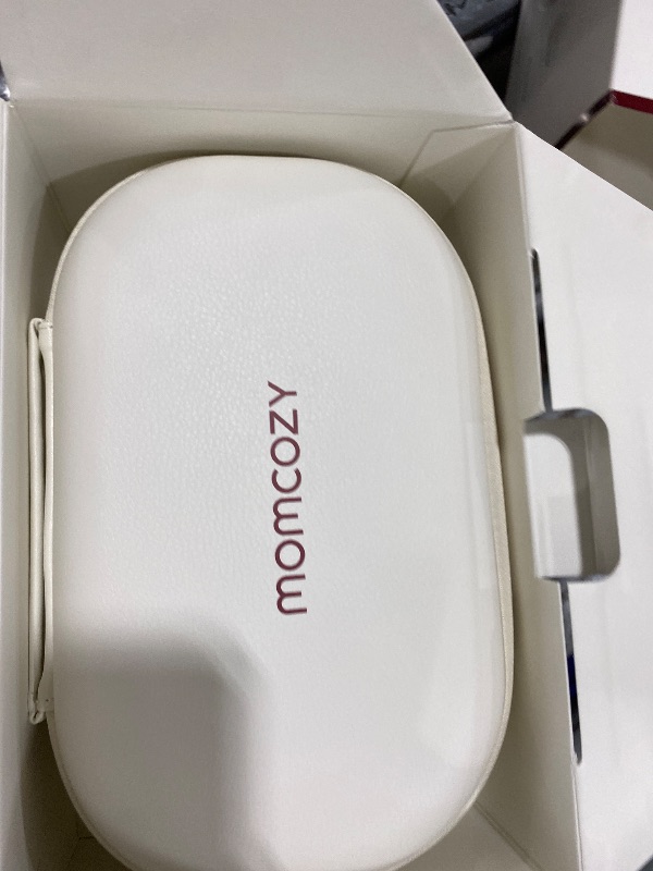 Photo 1 of Momcozy M5 Hands-Free Wearable Breast Pump Without APP, Double-Sealed Flange for Baby-Like Comfort, 3 Modes & 9 Suction Levels, Portable Electric Pump – 24mm, 2-Pack Quill Gray