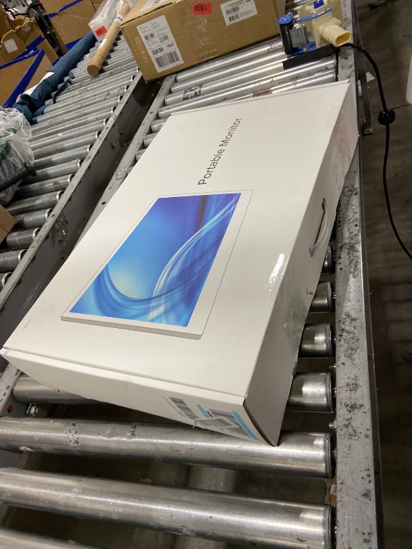 Photo 1 of Portable Monitor 24” 144Hz 1080P, 145% sRGB QLED Gaming Monitor, 0.1MS FreeSync, 450Nits Laptop Monitor, USB-C & HDMI, VESA & Stand, Large Second Screen for Laptop, Computer, Mini PC, Game Consoles