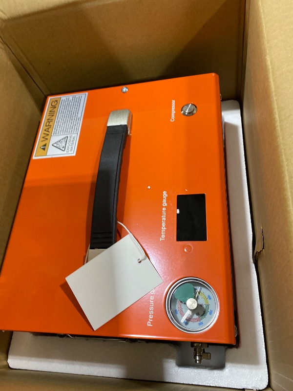 Photo 1 of GOYOJO PCP Air Compressor, Max 4500 PSI / 300 Bar, Fast Fill for Airguns or Paintball Tank, Auto Shut-Off, Dual Power Car 12V DC or Home 120V AC, Built-in Cooling Fan, 300W Portable Pcp Pump
