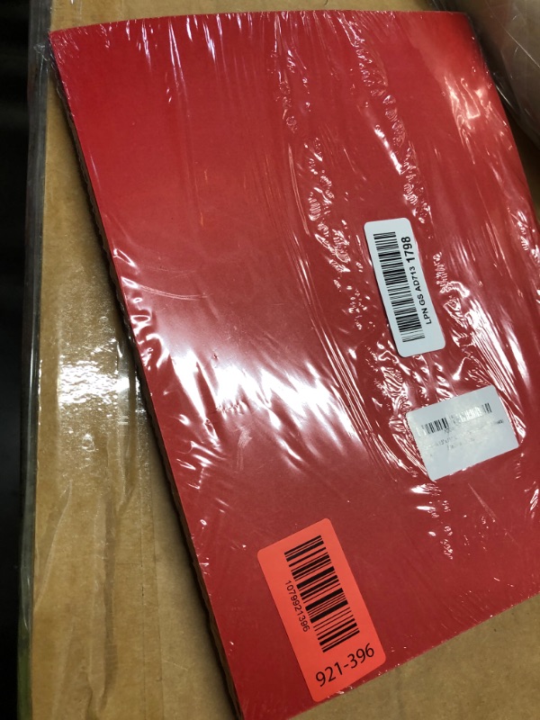 Photo 1 of ***STOCK PHOTO FOR REFERENCE ONLY*** Prang (Formerly SunWorks) Construction Paper, Holiday Red, 9" x 12", 100 Sheets