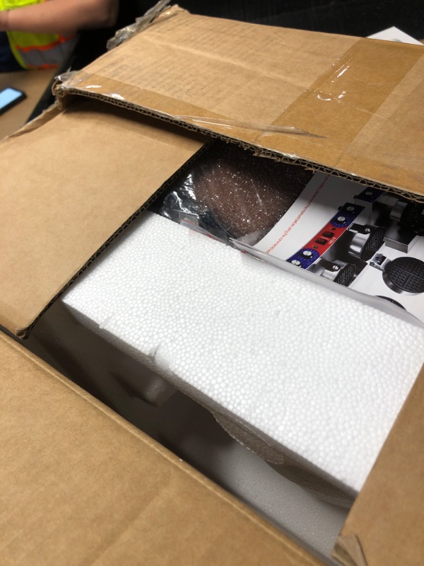 Photo 1 of **HEAVILY USED, NEEDS CLEANING** HTTSICHI Commercial Waffle Maker - Belgian Waffle Maker w/Non-stick Baking Pan and 550? Heating, 1200W Rotating Waffle Iron for 1.2" Thick, Stainless Steel Round Waffle Machine for Restaurant