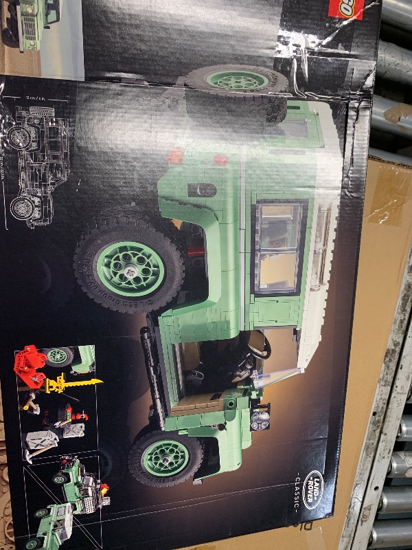 View 2 of **IF ITEM IS RETURNED WITH ANY OPEN BAGS, ITEM WILL BE REJECTED** LEGO Icons Land Rover Classic Defender 90 - Building Set for Adults, Ages 18+ - Model Car Kit for Home Office, Desk Decor W/Realistic Details - Gift for Men & Women - 10317