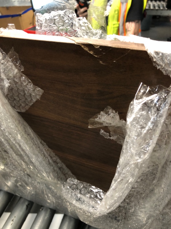 View 2 of ***MISSING PARTS*** FOR PARTS ONLY***Mericonia 55 inch L Shaped Gaming Desk, Large Corner Desk with Shelves
