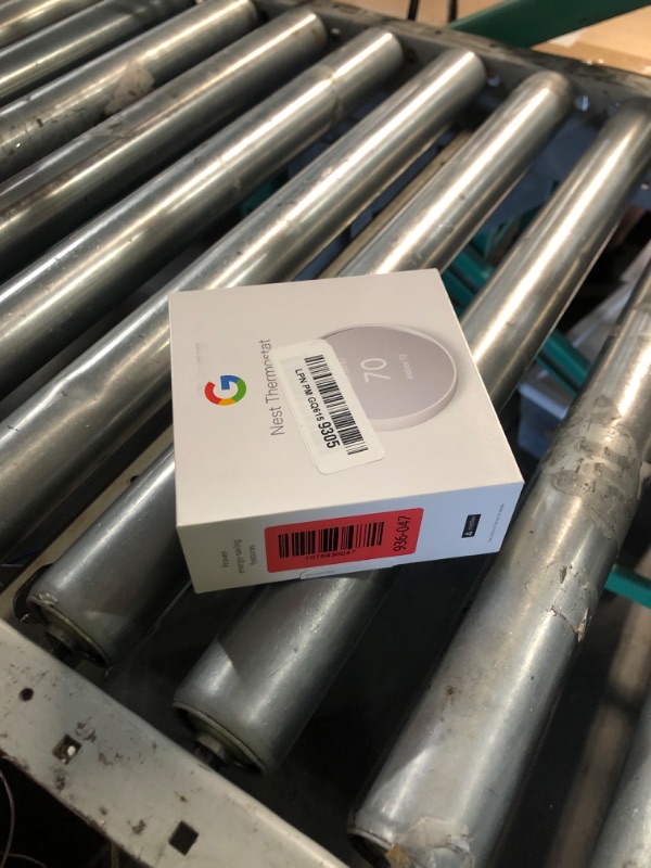 Photo 1 of ***FACTORY SEALED - OPENED FOR INSPECTION***Google Nest Thermostat - Smart Thermostat for Home - Programmable Wifi Thermostat - Snow