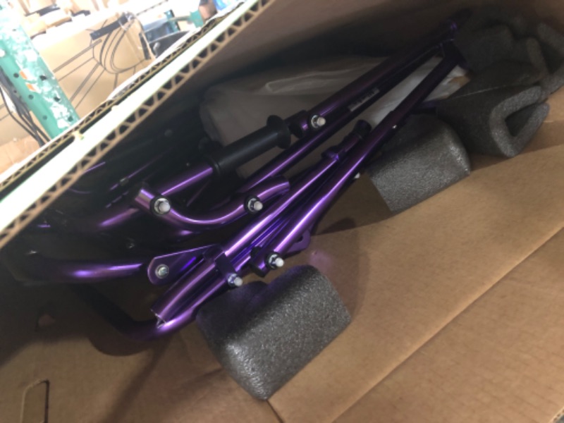 Photo 1 of ***MISSING PARTS***
Inspired by Drive Nimbo 2G Lightweight Posterior Walker with Seat, Wizard Purple, Medium