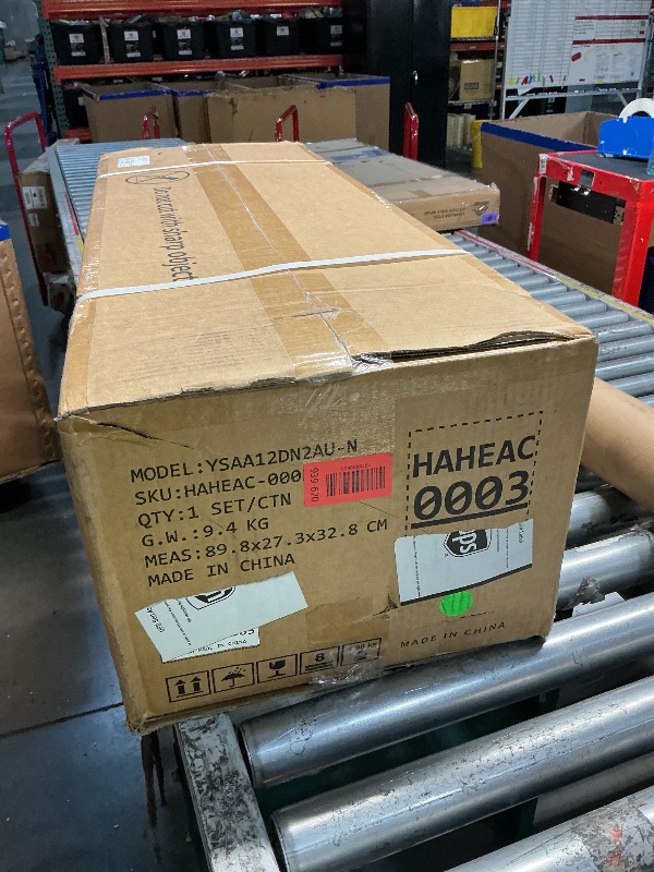 Photo 1 of ***BOX 1/2 UNOPENED. FACTORY SEALED***
LITHZEN 12000 BTU Mini Split Air Conditioner & Heater, 208/230V 18.1 SEER2 Wifi Enabled Energy Efficient Inverter Ductless AC & 1 Ton Heat Pump System, Compatible with Alexa, Cools Up to 600 Sq. Ft