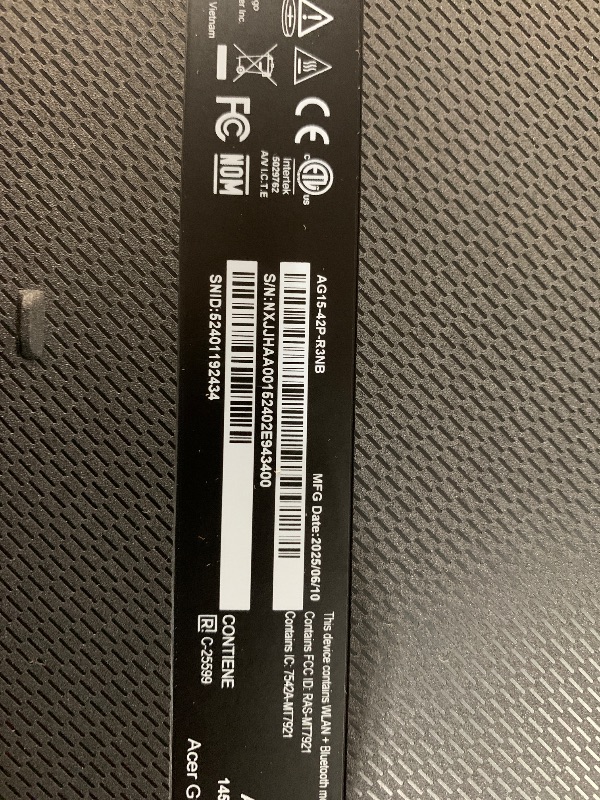 Photo 1 of ****FACTORY SEALED/ OPENED FOR INSPECTION ****Acer Aspire Go 15 AI Ready Laptop, 15.6" FHD (1920 x 1080) IPS Display, AMD Ryzen 7 5825U, AMD Radeon Graphics, 16GB DDR4, 512GB PCIe Gen4 SSD, Wi-Fi 6, Windows 11 Home, AG15-42P-R3NB