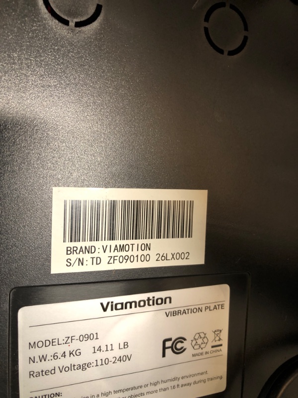 View 2 of ***MISSING PARTS*** Viamotion Vibration Plate Exercise Machine