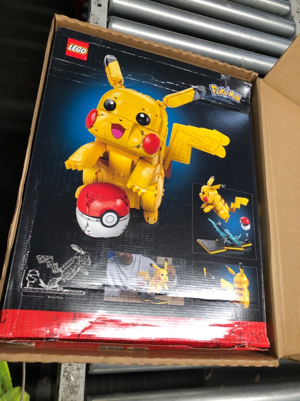 View 5 of ***FACTORY SEALED*** LEGO Pokémon Pikachu and Poké Ball 72152 Building Kit