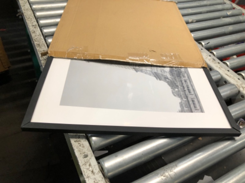 View 2 of ***DAMAGED - SEE NOTES/PICTURES*** upsimples 20x20 Picture Frame - Black