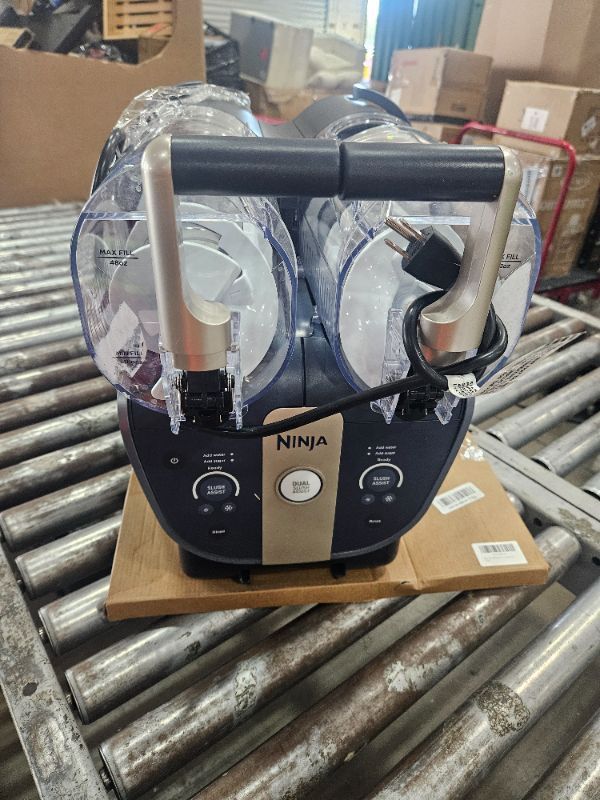 View 3 of ****cover on the 2nd tank that’s missing***
Ninja SLUSHi Twist Smart Frozen Drink Maker (FS701BL)