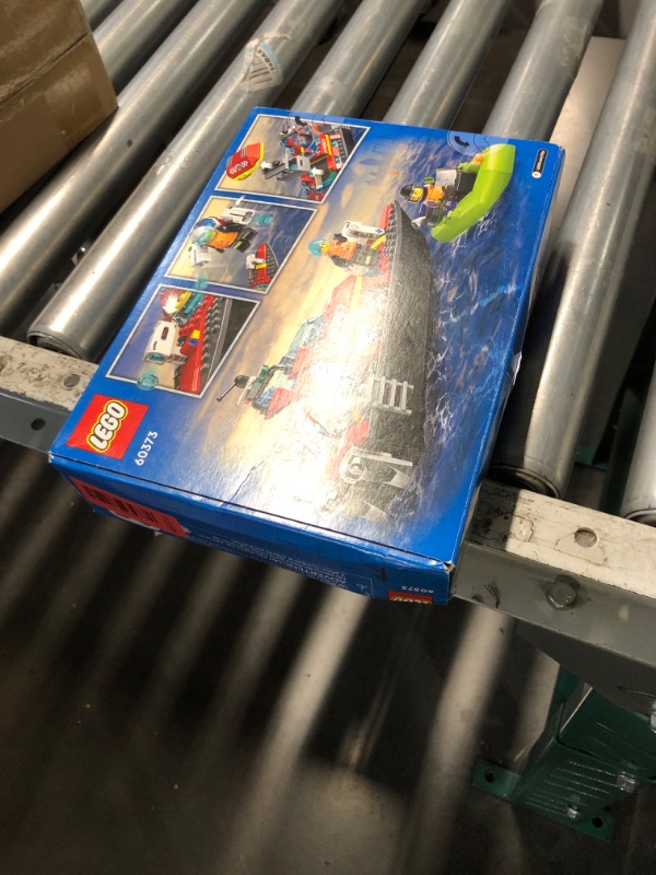 View 2 of ***FACTORY SEALED ***
LEGO City Fire Rescue Boat Building Set 60373