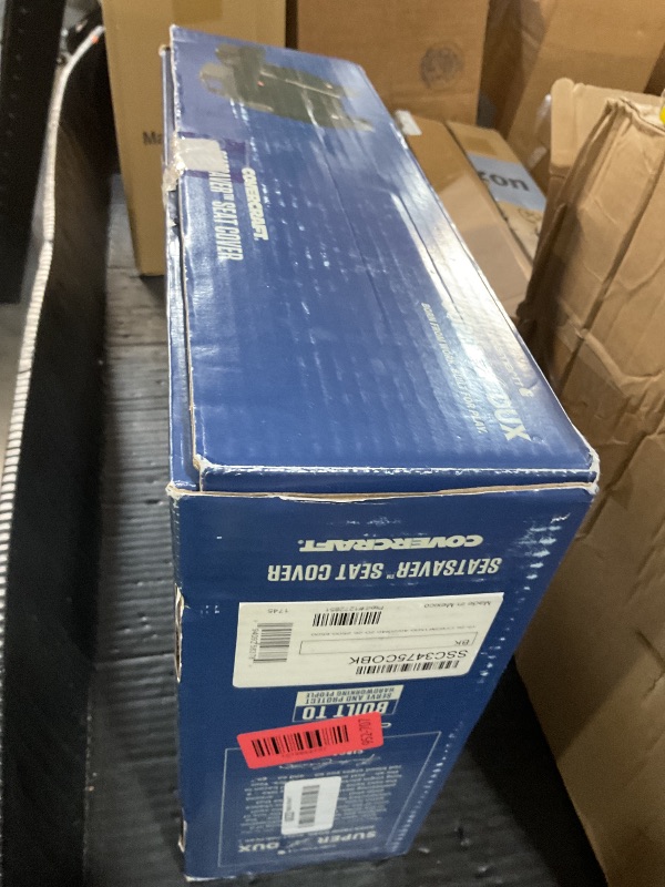 View 2 of ***MISSING PARTS***
Covercraft Carhartt Super Dux SeatSaver Custom Seat Covers for 2019-2026 Chevrolet Silverado/GMC Sierra 1500, 2020-2026 2500/3500-1st Row 40/20/40 Bench Seat, Super Dux Black