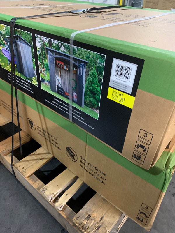 Photo 1 of ***FACTORY SEALED***LIFETIME 8 x 5 Ft. Modern Outdoor Storage Shed