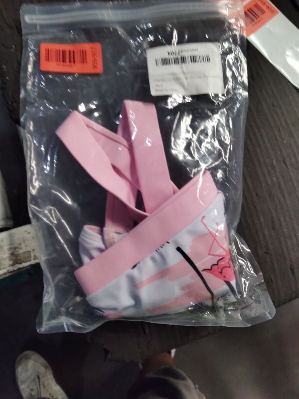 Photo 1 of ***TOP ONLY*** BOTTOMS MISSING***
Cutemile Size 10 Girls Swimsuit Two Piece Bathing Suit with Boyshort Flamingo Tankini Sets Summer Pink Swimwear 10-11 Years