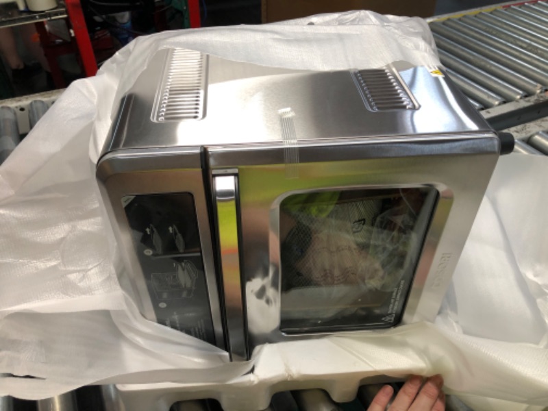 View 3 of ***DAMAGED - SEE NOTES/PICTURES*** Cosori 11-in-1 Air Fryer Oven, 13Qt Small Footprint Airfryer combo with Rotisserie, Toast, Bake, Roast, Reheat Functions and more, Recipe Book & 6 Accessories Included, Perfect for Small Countertop