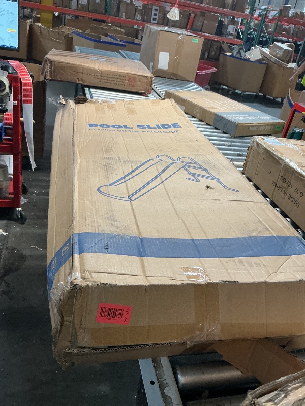 Photo 1 of ******STOCK PHOT FOR REFERENCE ONLY*******
***MISSING PARTS***
OHYEMO Water Slide for Kids Backyard, Outdoor Waterslide with 3-Zone Spray Sprinkler and Ground Tarp, Summer Water Game Toy for Backyard Water Fun Activities Play