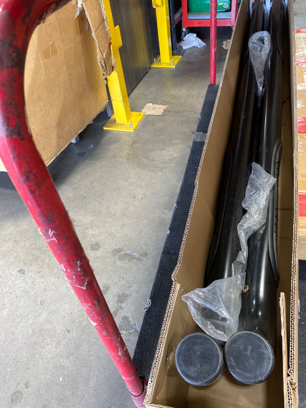 Photo 1 of ****************MISSING ALL MOUNTING HARDWARE*****************
Rider Running Boards| Side Step Rail Nerf Bars unknown brand or model