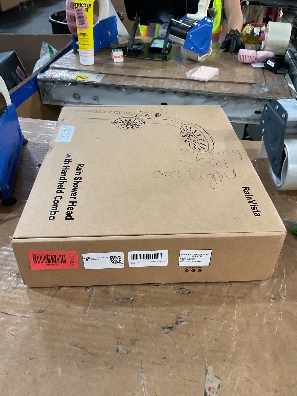 Photo 1 of *****MAY NOT FUNCTION USED FOR PARTS****
High Pressure Rain Showerhead Combo, 2026 Magnetic Shower Head Set with Detachable 8-Mode Handheld Shower Spray, Adjustable Angle Dual Showerhead System with Built-in Magnetic Docking and Power Jets