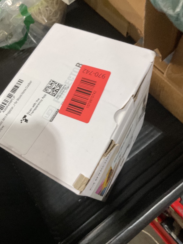 Photo 1 of ***MISSING PARTS***
Magcubic Mini Projector with WiFi 6 and Bluetooth 5.4, Portable Projector 4K Support, 5W Soundbase Speaker, Auto Vertical Keystone 180°Rotatable Smart Proyector for Movie Home Outdoor