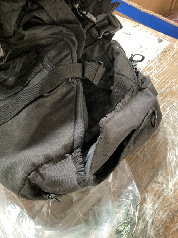 Photo 1 of ***STOCK IMAGE FOR REFERENCE***
Miramrax Travel Duffle Bag Backpack for Men - Large Tactical Bags Weekender Gym Bag for Overnight Traveling Military Workout Deployment Sports (Black, 80L)