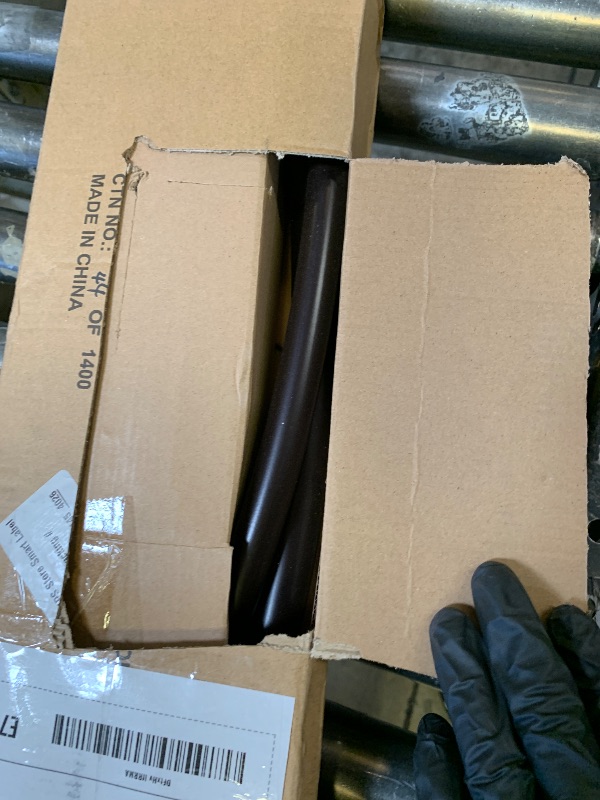 Photo 1 of **INCOMPLETE** ZENITH HOME Dual Mount Curved Stall Rod Bronze