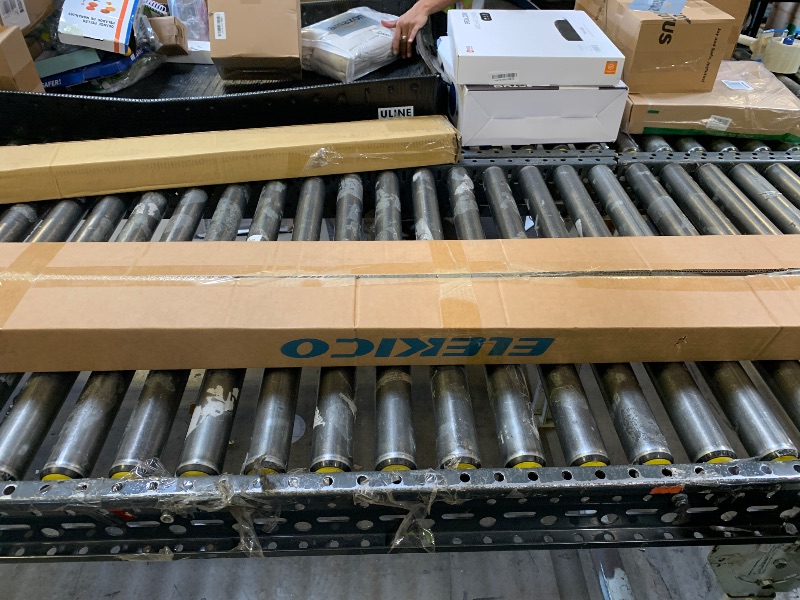 Photo 1 of ELEKICO 12 Pack Super Bright 100w 8ft Led Shop Light, 15000lm 5000k V Shape 8' Led Shop Lights 8ft, Linkable 96" 8 Foot Shop Lights for Garage Workshop Shop Warehouse Lighting