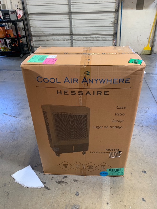 Photo 1 of Hessaire 5300 CFM 3-Speed Portable Evaporative Cooler (Swamp Cooler) for 1600 square feet