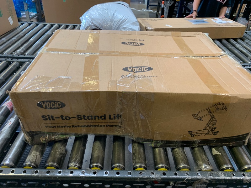 Photo 1 of VOCIC Sit to Stand Lift, One-Step Stand Assist Lift for Elderly, Patient Lift Chair Transport Unit with Wheels, Fall Prevention & Muscle Building, AY03 2026 Upgraded