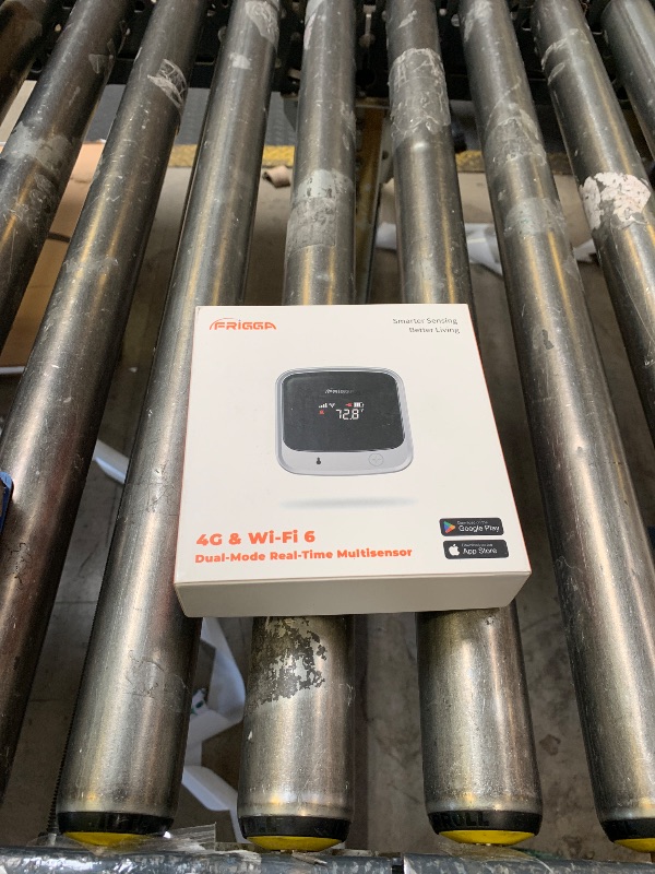 Photo 1 of Frigga 4G Cellular Temperature & Humidity Monitor, No WiFi Required (WiFi Optional), Remote Temperature Sensor with App, Email & On-Device Voice Alerts for RV, Pets, Vacation Home, S0