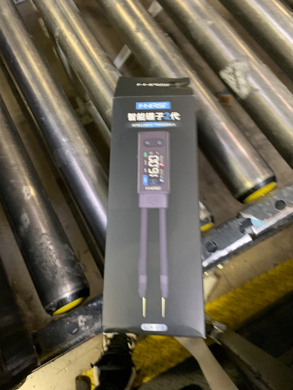 Photo 1 of FNIRSI LCR-ST2 100kHz LCR ESR Meter Tweezer, SMD & Through-Hole Component Tester, Auto Sort Compare, Resistor, Inductor, Diode, Capacitor Tester, Measures Voltage & Continuity, Full-Band Scan