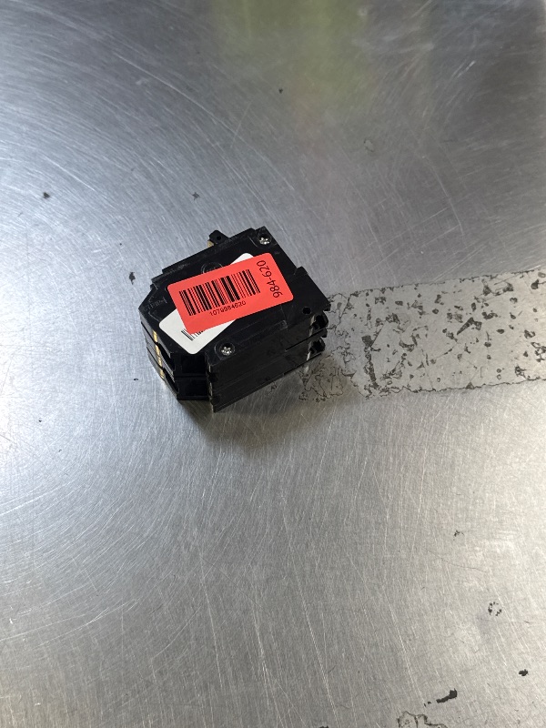 View 2 of THQL260 Circuit Breaker 60 Amp 2-Pole, Plug-in Mount, Thermal Magnetic Protection, 10KA, 120/240V, Compatible with GE Q-Line & Thick Series Load Centers