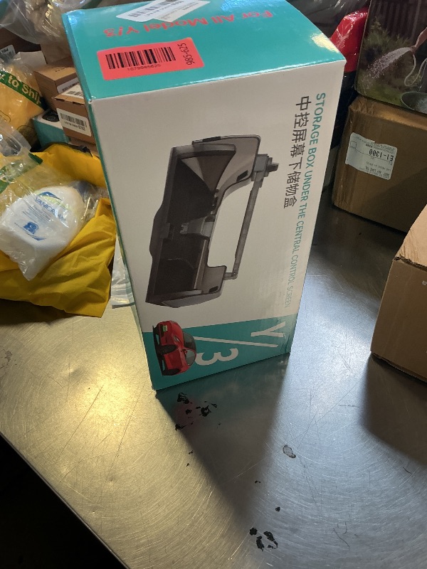 Photo 1 of Tesla Hidden Under Screen Storage Box [One-tap Open & Smooth Damping Slides] Center Console Organizer for Model Y Juniper Model 3 Highland 2026~2016 (Fit New Model Y/3 Standard, Premium & Performance