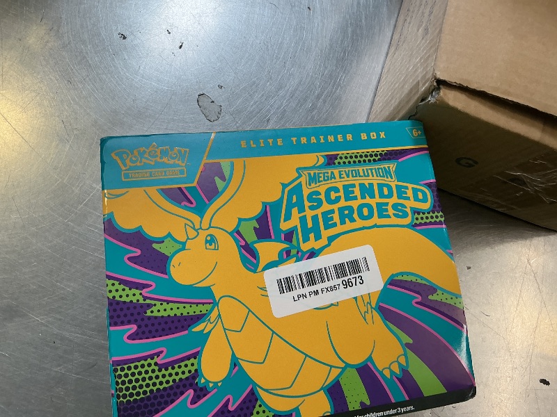 Photo 1 of Pokémon TCG: Mega Evolution—Ascended Heroes Elite Trainer Box