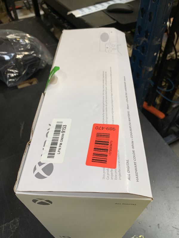Photo 1 of NON-FUNCTIONAL, PARTS ONLY----------------------------------------------------Xbox Series S - All Digital Gaming Console - 512GB SSD - Includes Wireless Controller - 120FPS (Renewed Premium)