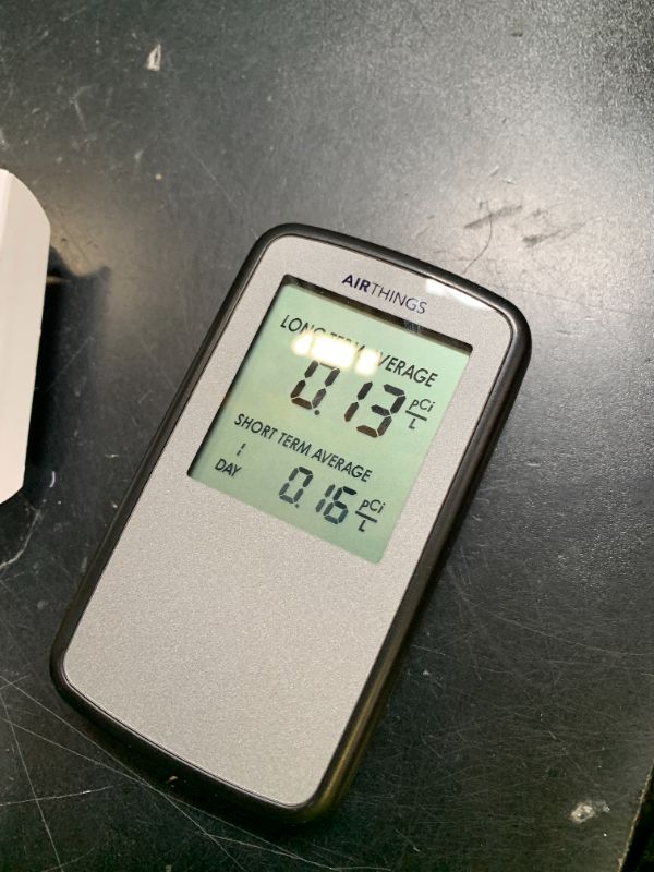 Photo 1 of Airthings Corentium Home Radon Detector 223 Portable, Lightweight, Easy-to-Use, (3) AAA Battery Operated, USA Version, pCi/L