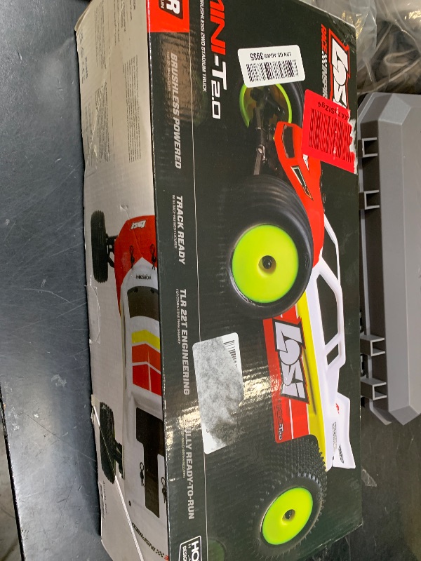Photo 1 of Losi 1/18 Mini-T 2.0 2S 2 Wheel Drive RTR Brushless Stadium Truck Battery & Charger Included Red LOS-1056T1