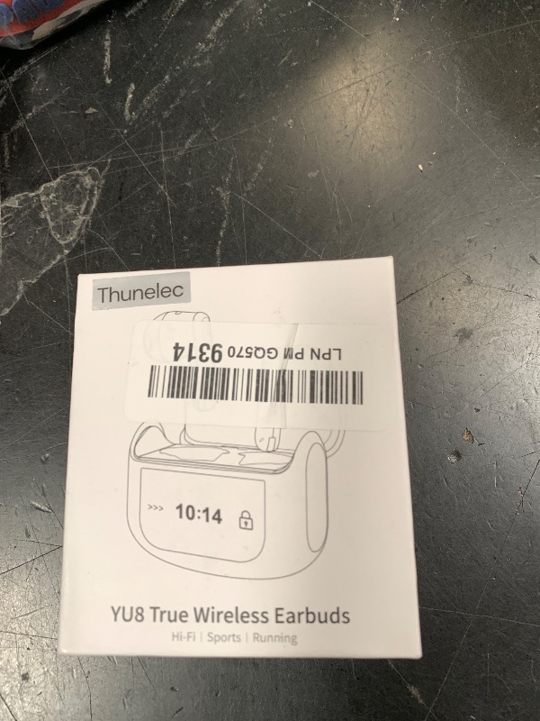 Photo 1 of Wireless Earbuds, Bluetooth 5.4 Headphones with Multifunctional Touch Screen, 48H Bass Stereo Ear Buds with ANC/ENC Noise Cancelling/Transparency Mode, IPX7 Earphones with 5 EQ Modes, Sky Blue
