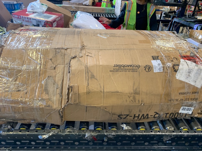 Photo 1 of NOT FULL SET, MISSING PARTS********Novilla Queen Size Bed Frame, Plush CloudSoft Bed, Corduroy Upholstered Platform Bed Frame with Headboard, Easy Assembly, No Box Spring Needed, Modern Soft Bed Frame, White
