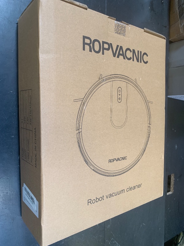 Photo 1 of ROPVACNIC Robot Vacuum Cleaner Robot Vacuum and Mop Combo with 5200Pa Suction, Personalized Cleaning Adjustments, Self-Charging Robotic Vacuum Cleaner, Advanced Obstacle Avoidance