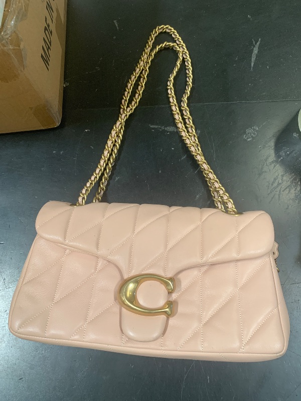 Photo 1 of Coach Quilted Tabby Shoulder Bag 26 with Chain