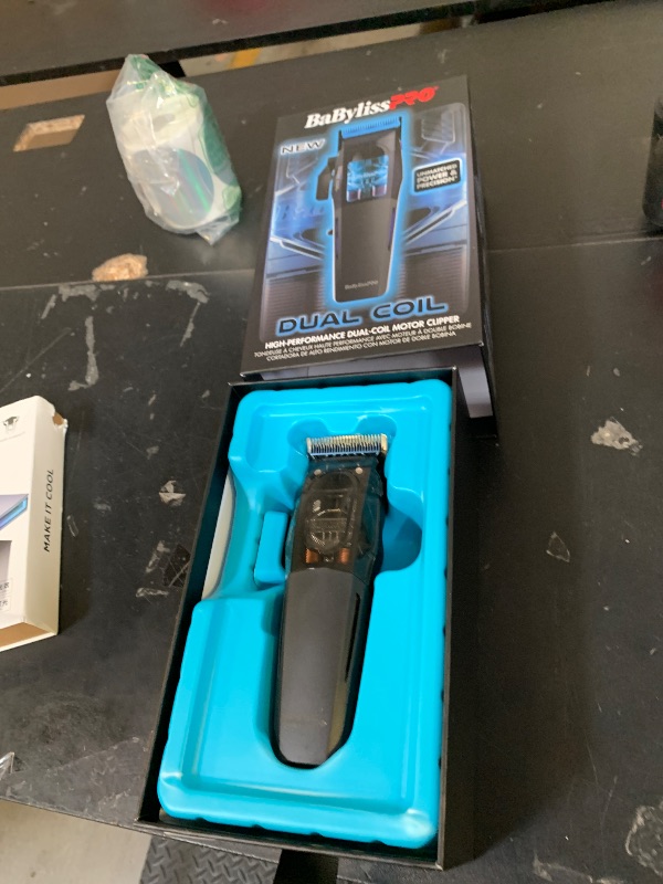 Photo 1 of BaBylissPRO Dual Coil Clipper; Professional Hair Clipper, All?Metal Housing, Precision Cutting Performance, Barber?Grade Cordless Clipper