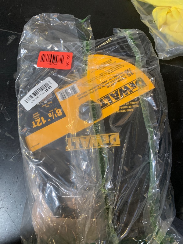 Photo 1 of DEWALT Stacked Dado Saw Blade 8 Inch 12 Tooth (DW812DADO)