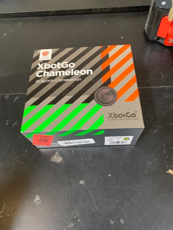 Photo 1 of XbotGo Chameleon AI Auto Sports Action Camera - 4K 60FPS Soccer Camera and Basketball Tracking Camera for Team Sports, Live Streaming, No Subscription, Works with iOS & Android (Lemon Green)