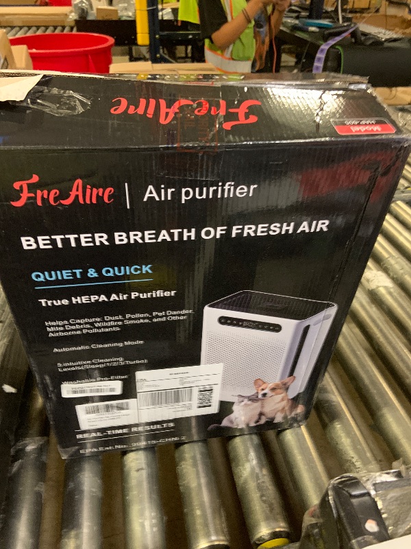 Photo 1 of FreAire Air Purifiers for Home, HEPA Air Purifier with Washable Filter & Air Quality Display, Powerful Turbo Mode