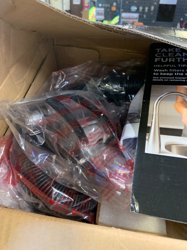 Photo 1 of Shark NV752 Rotator Powered Lift-Away TruePet Upright Vacuum with HEPA Filter, Large Dust Cup Capacity, LED Headlights, Upholstery Tool, Perfect Pet Power Brush & Crevice Tool, Bordeaux