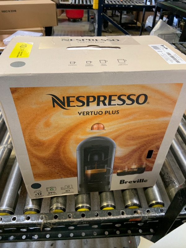 Photo 1 of Nespresso Vertuo Plus Coffee and Espresso Maker by Breville, Grey