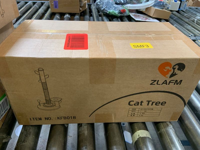 Photo 1 of 2026 New DIY 9+ Installation Styles 42" Cactus Cat Scratching Post with Self-Grooming Brush and Ball Toy | Modular Sisal Cat Scratching Post for Indoor Cats and Kittens, Customizable Cat Furniture