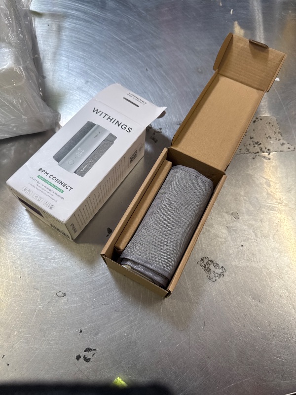 Photo 1 of Withings BPM Connect - Digital Blood Pressure Cuff & Heart Rate Monitor - Blood Pressure Machine Arm Cuff, FDA Cleared, FSA/HSA Eligible, IOS & Android
