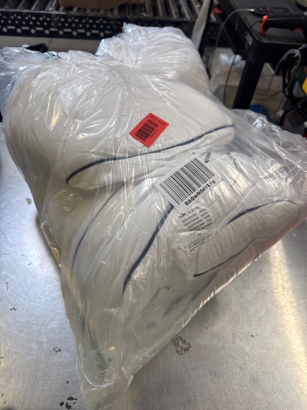 Photo 1 of KAYFIA Full Mattress Topper,Extra Thick Mattress Pad Cover for Deep Sleep,3D+7D Snow Down Alternative Fill Overfilled Plush Pillow Top with 8-23 Inch Deep Pocket-White